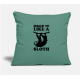 Drop Like A Sloth Cypress Green Pillow